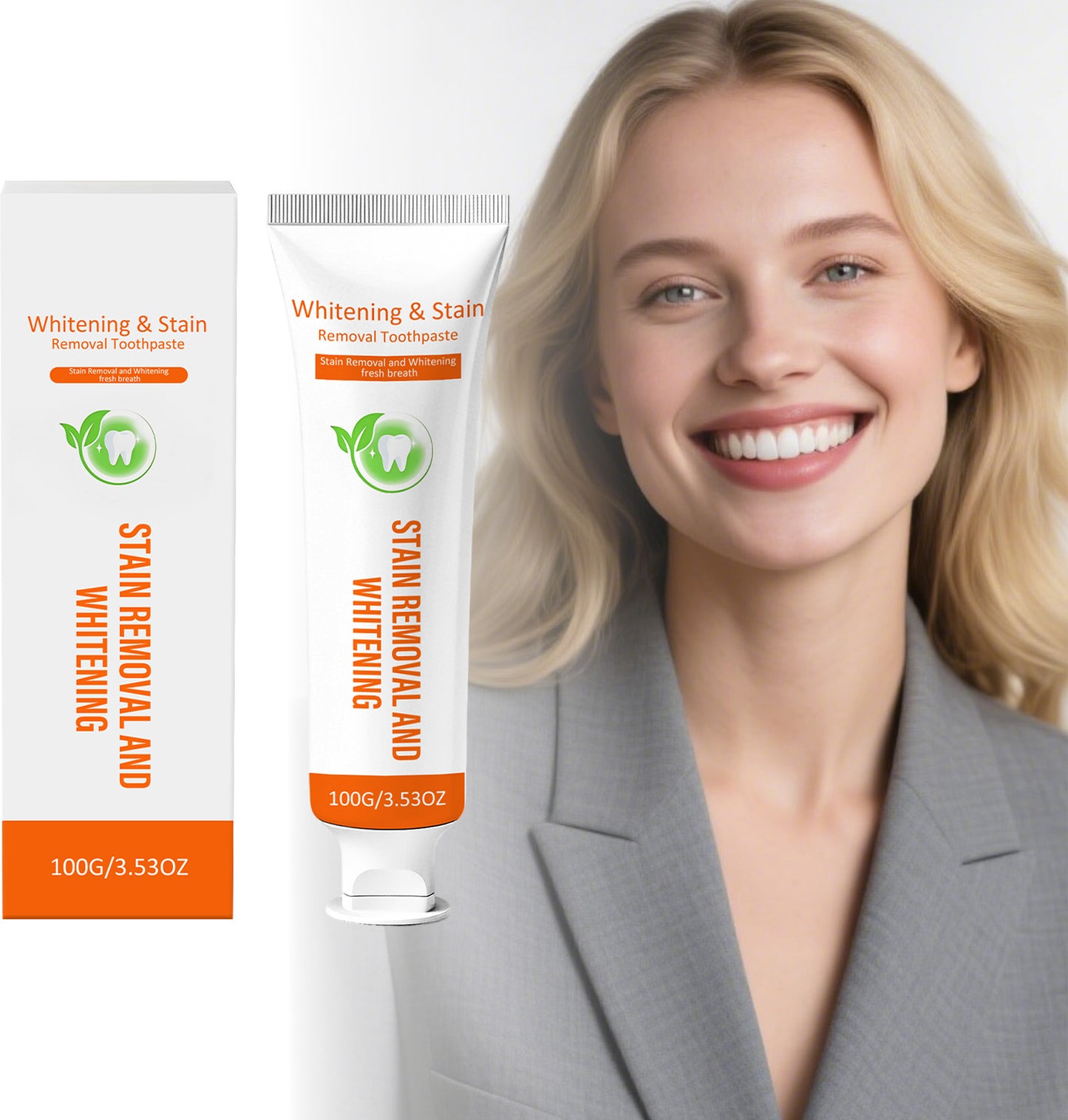 Gentle Whitening Toothpaste 100g - Brighten & Refresh Breath