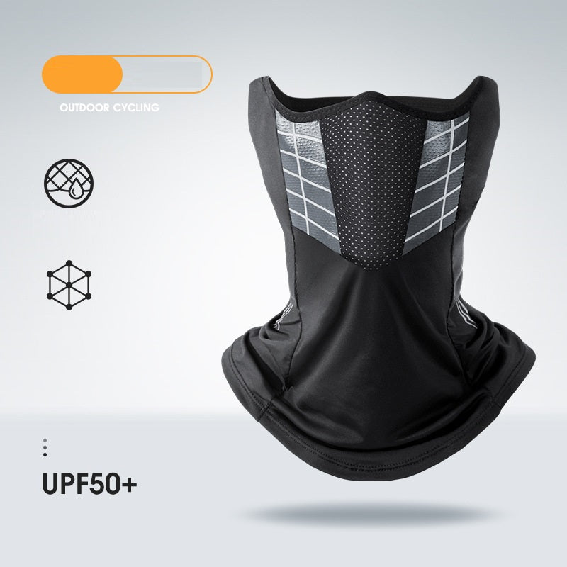 Breathable Outdoor Sunscreen Face Towel - Adjustable Dustproof Face Mask