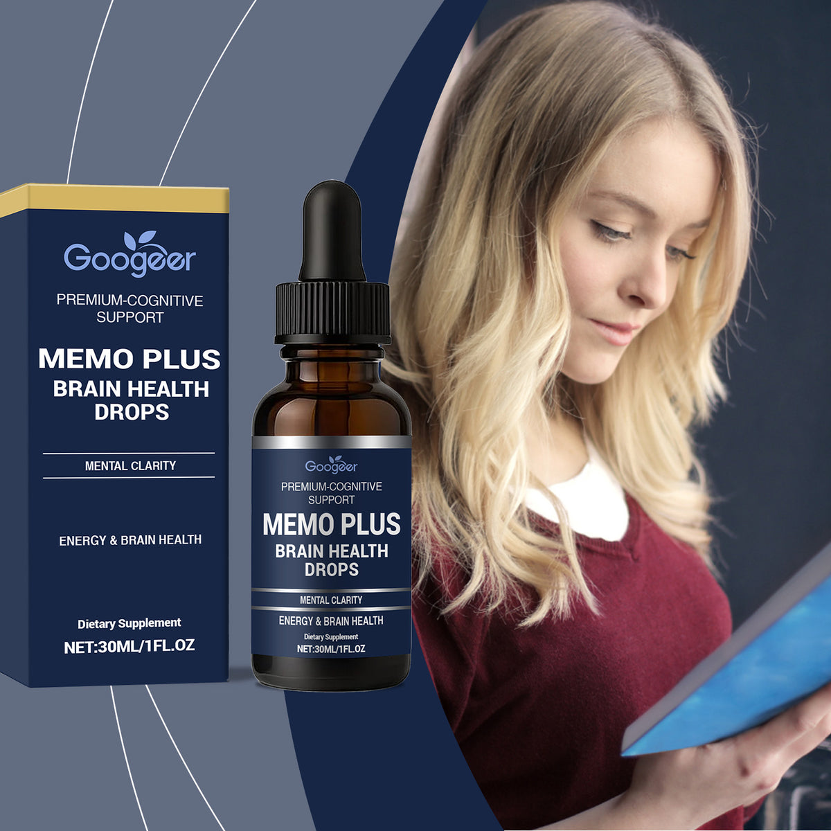 Brain Health Drops - 30ml Cognitive Support Supplement
