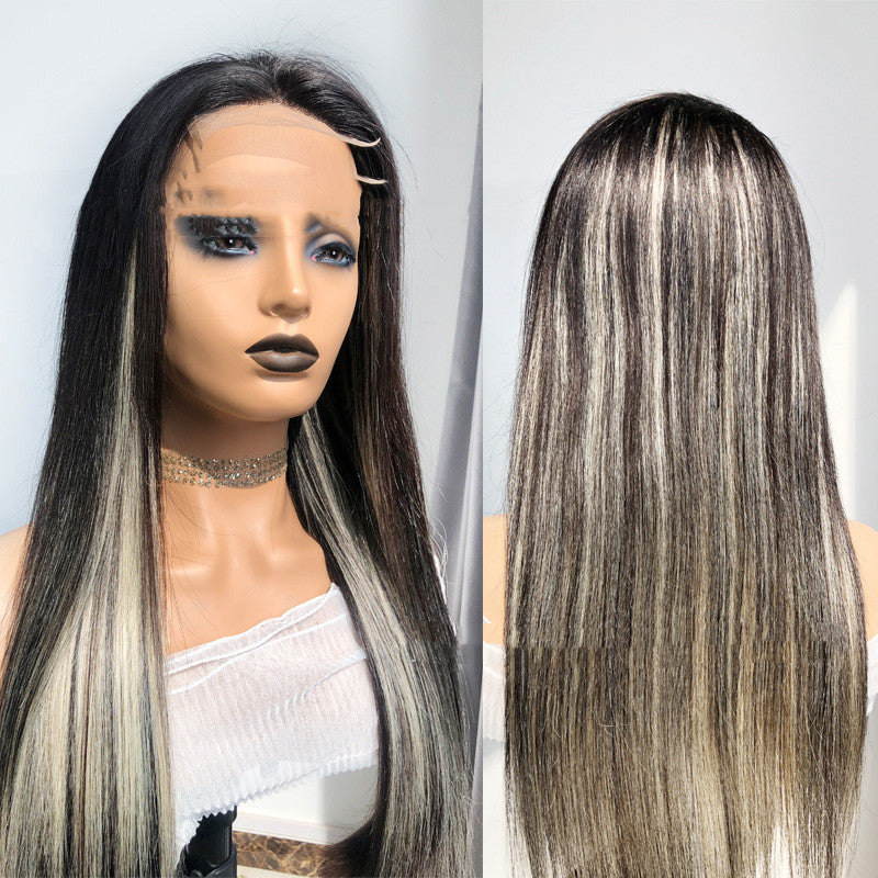 Human Hair Wigs with Lace Headgear - Straight & Body Wave Styles, Multiple Sizes