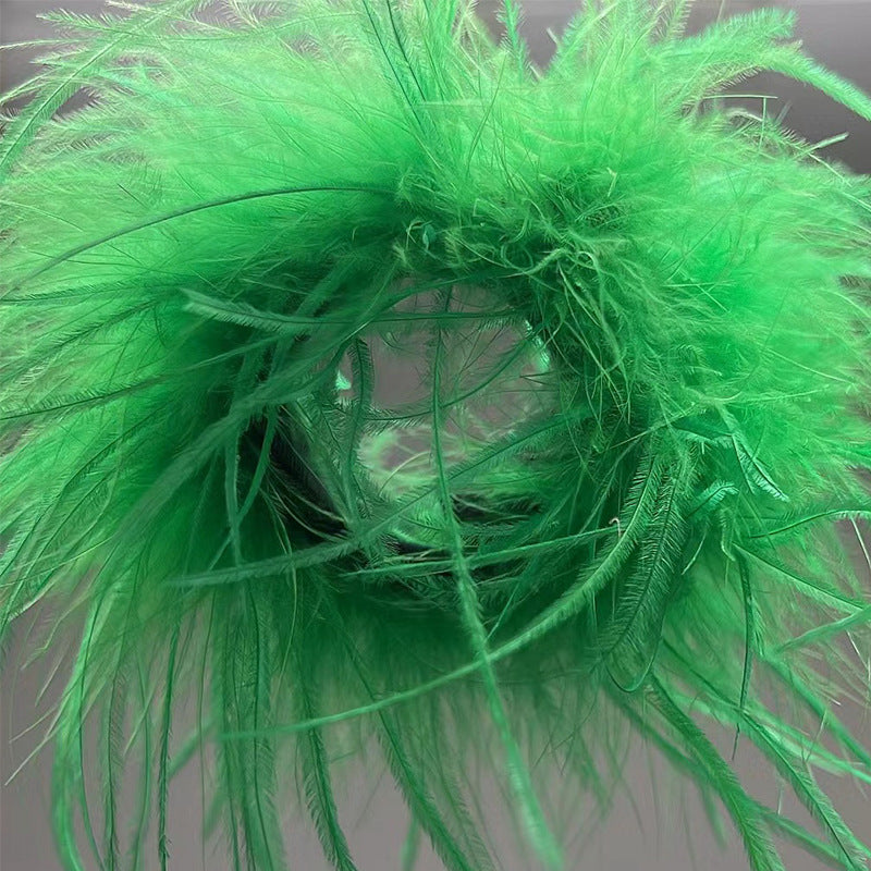 Feather Headdress – Adjustable Snap Ring Band, Multiple Colors