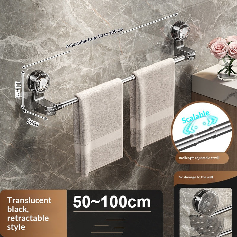 Wall-Mounted Bathroom Slipper Rack No Drilling Needed Storage