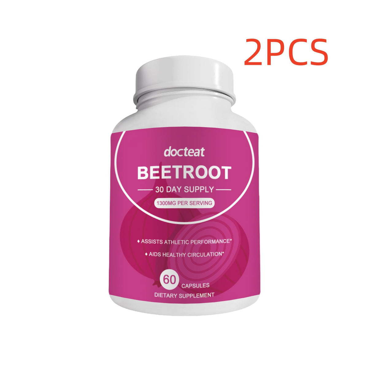 Beet Root Extract Capsules - Dietary Fiber Support