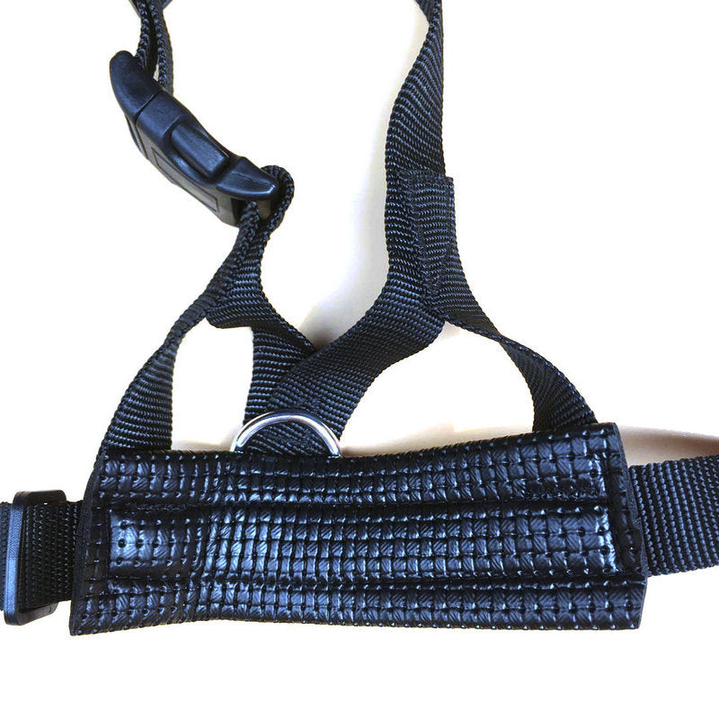 Adjustable Nylon Dog Muzzle for Barking Biting & Drinking Breathable Comfort
