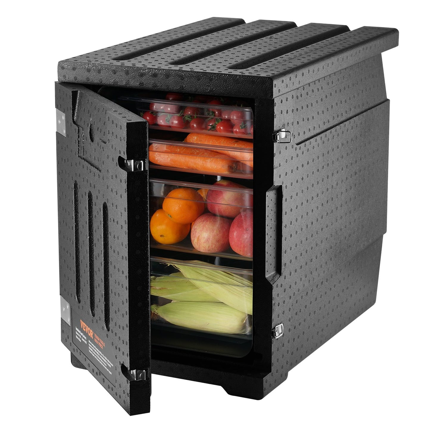 Insulated Food Pan Carrier - 82 Qt Hot Box for Catering