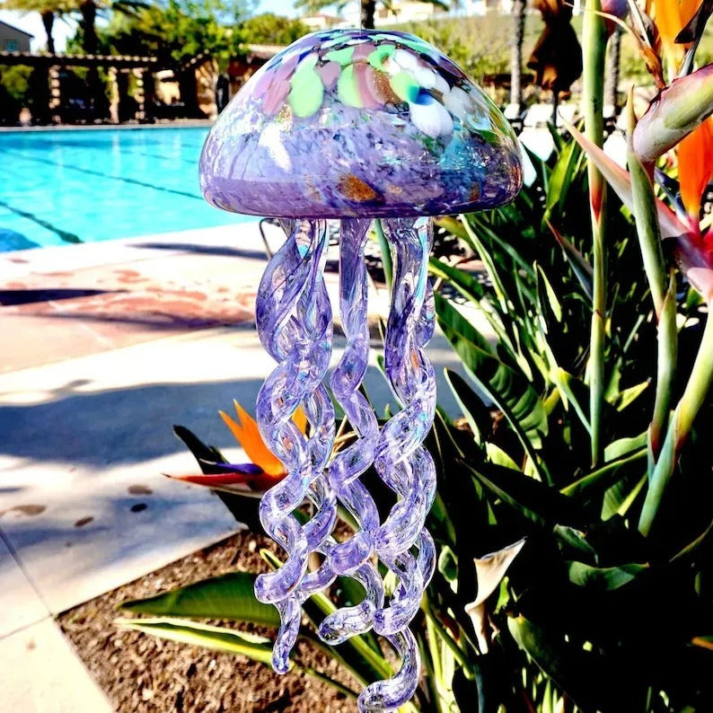 Ocean-Themed Jellyfish Wind Chime - Creative Garden Decor Gift