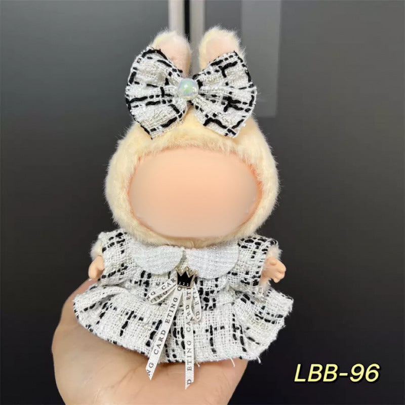 17cm Vinyl Figurine Clothes Set for Collectibles and Decoration