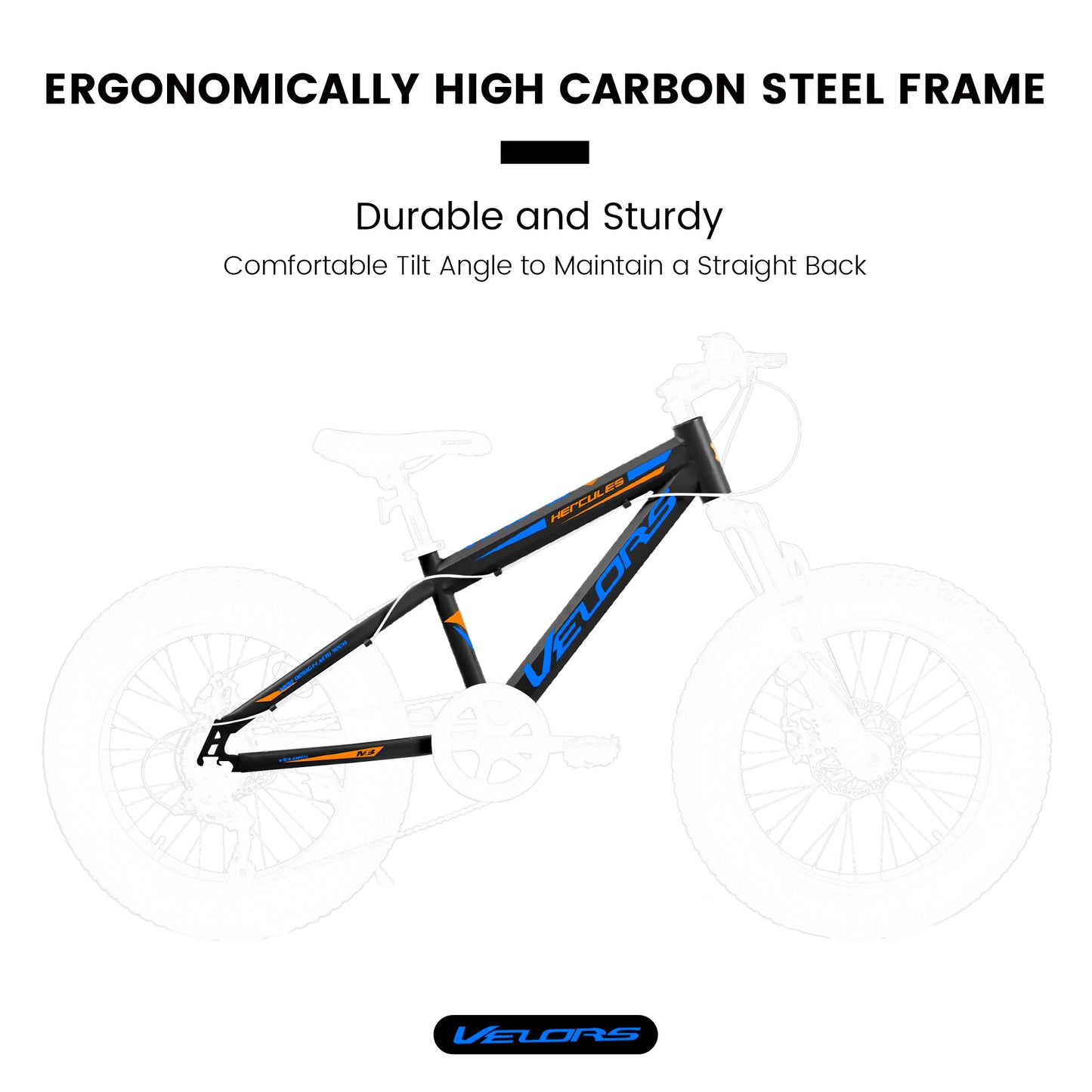 20 Inch Fat Tire Mountain Bike - 7 Speed, Dual Disc Brakes
