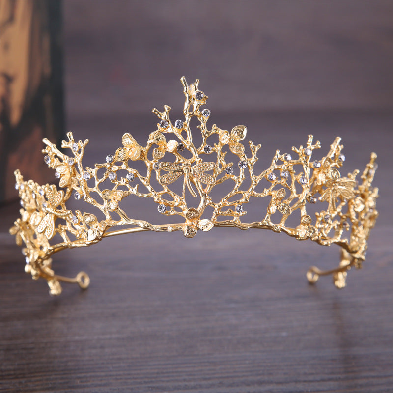Bridal Crown Headband - Alloy Hair Accessory