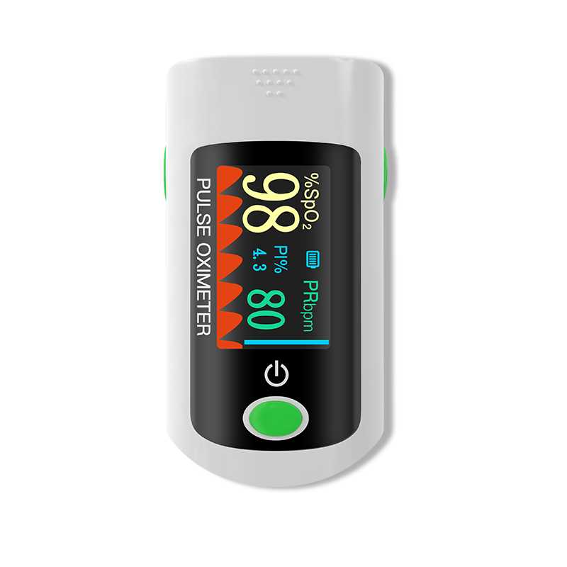 Digital Fingertip Pulse Oximeter - Model X1805P for Home & Hospital