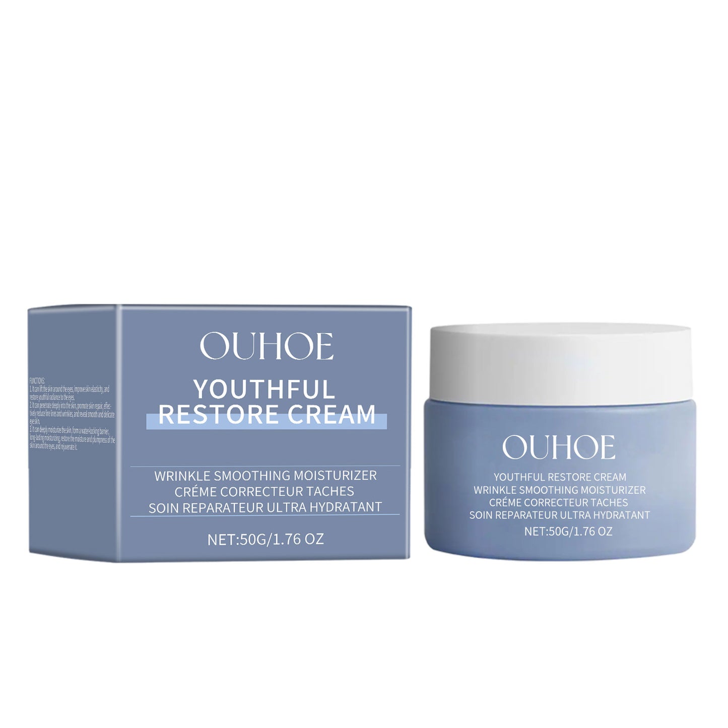 Hydrating Facial Moisturizer with Collagen & Sweet Almond Oil - 50g