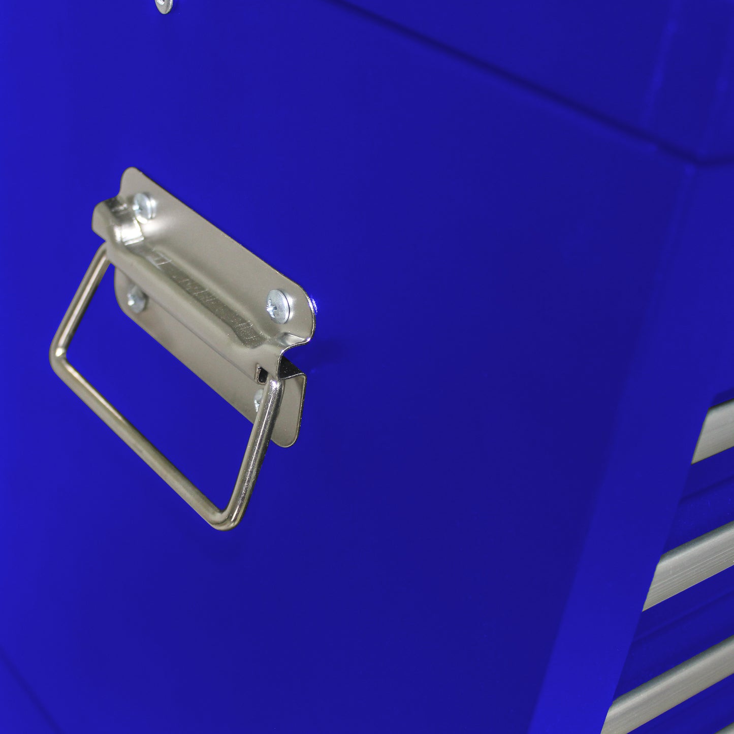 High Capacity Rolling Metal Tool Storage Cabinet with 6 Drawers - Blue