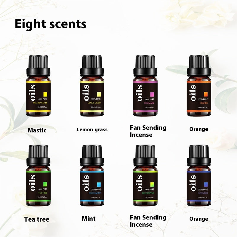 Essential Oil Kit - 8 Oils for Skin Moisturizing