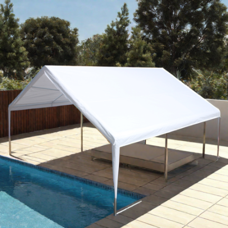 Heavy Duty 20x20 Feet Party Tent with Carry Bags - White