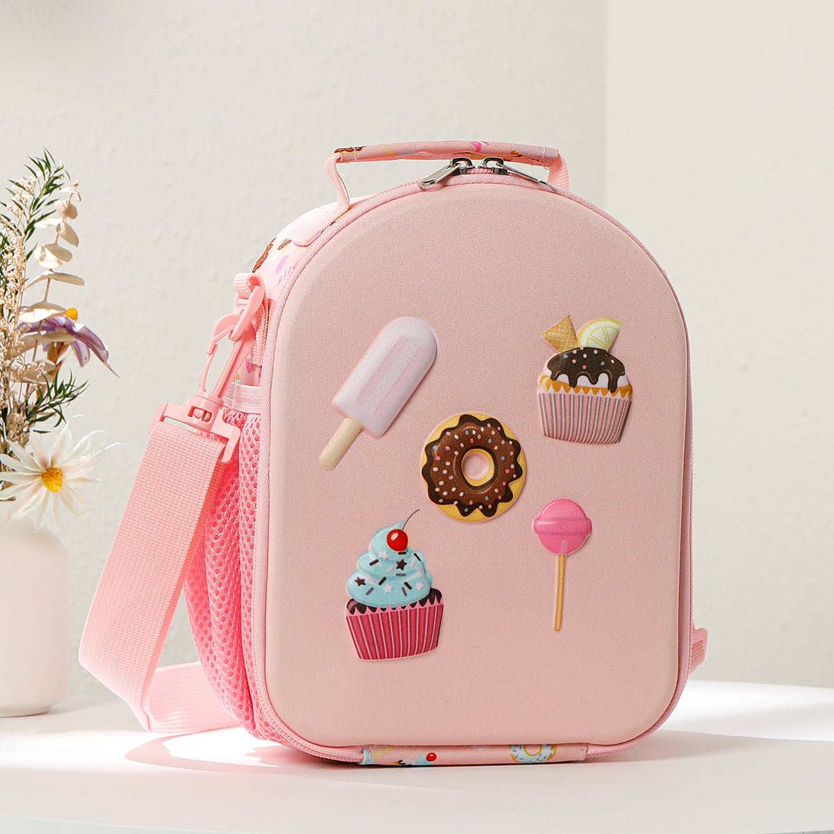 Cute Lunch Insulated Bag, Portable Outdoor Makeup And Cold, Suitable
