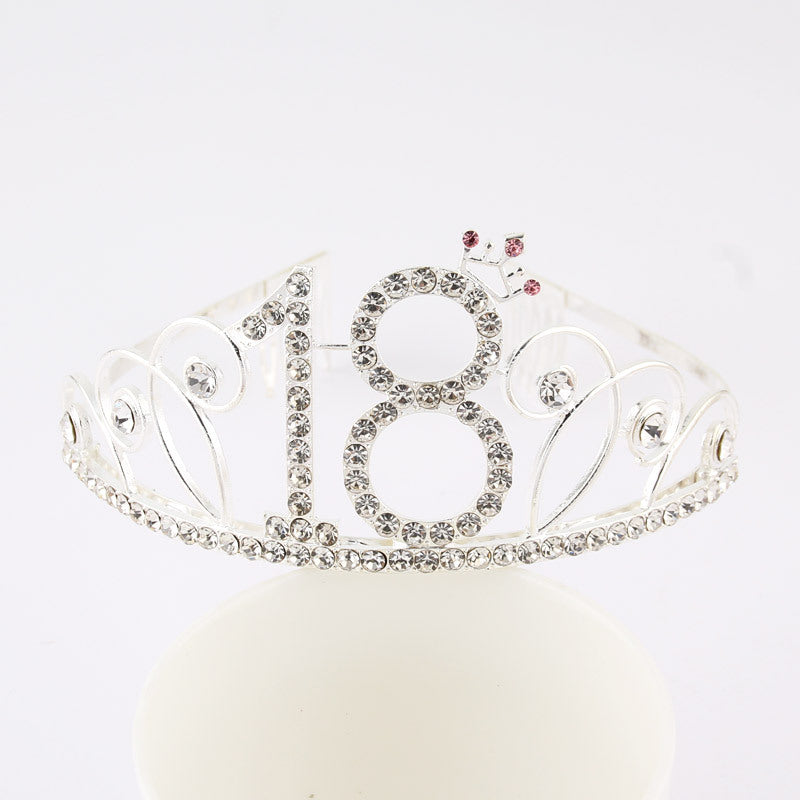 Diamond Crown Hair Clip - Multiple Colors