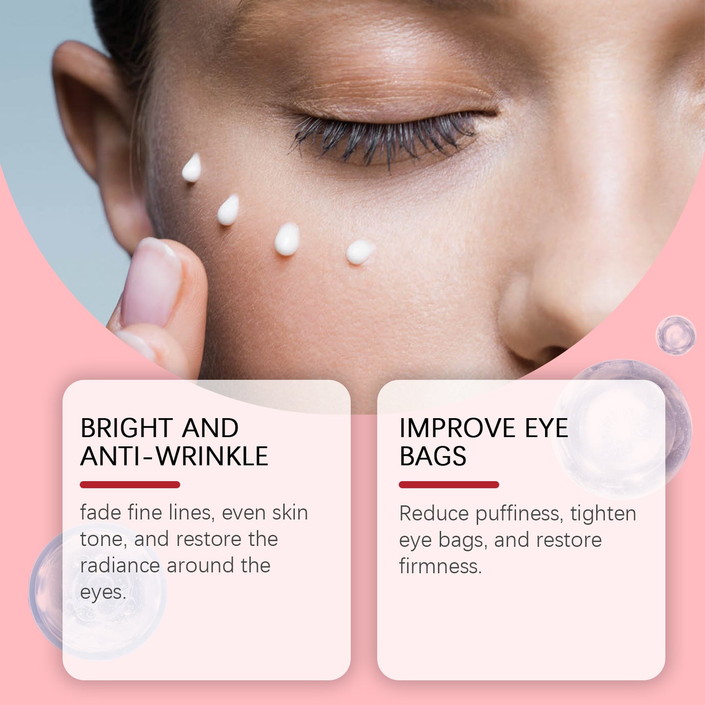 Triple Effect Eye Serum with Vitamin C & Retinol - Firming & Moisturizing