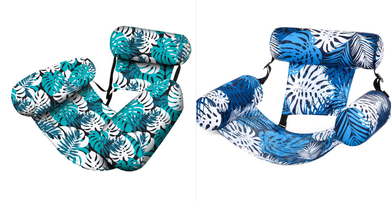 Inflatable Floating Hammock Chair for Pool & Beach Relaxation