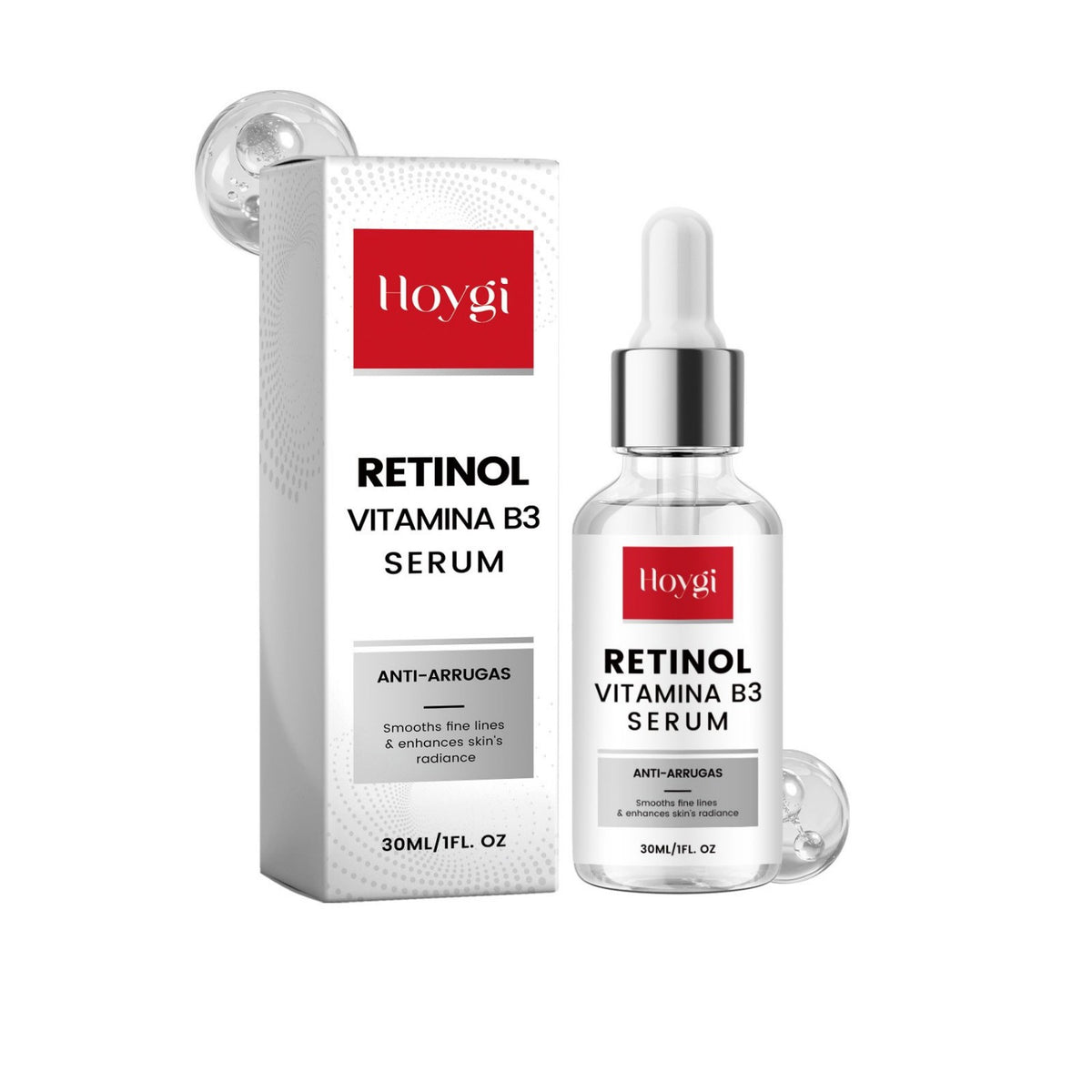 Retinol Serum Light Pattern Liquid - 30ml Anti-Aging Face Care