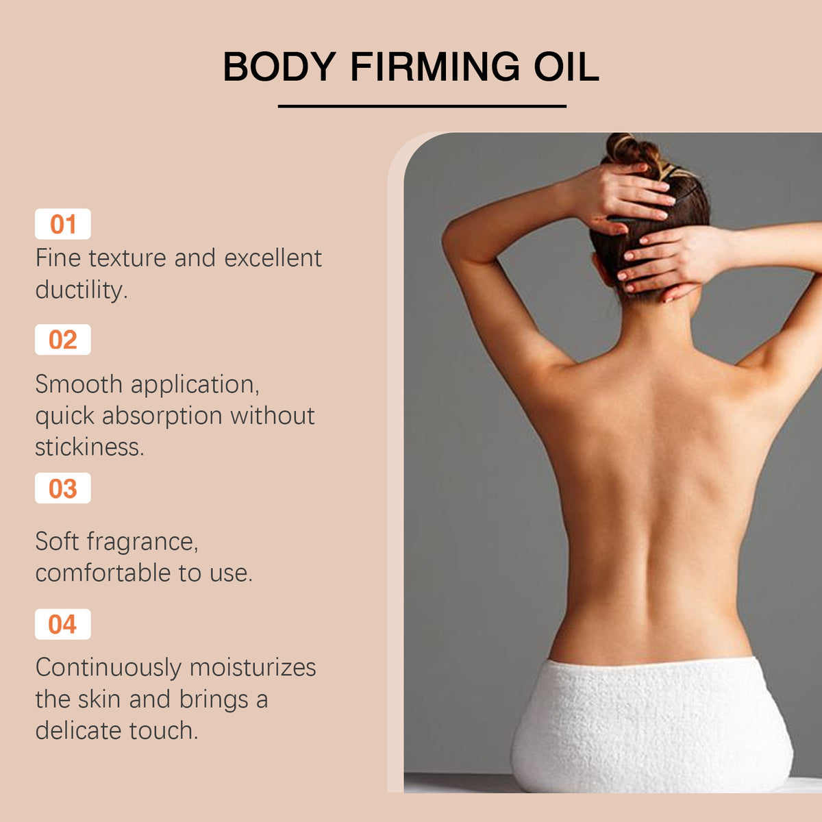 Nourishing And Firming Body Oil Improve Drying