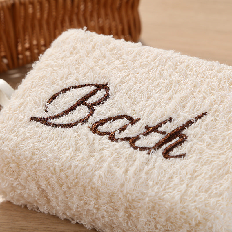Portable Rectangular Sponge for Bathroom Cleaning and Bathing - Multi-Color Options