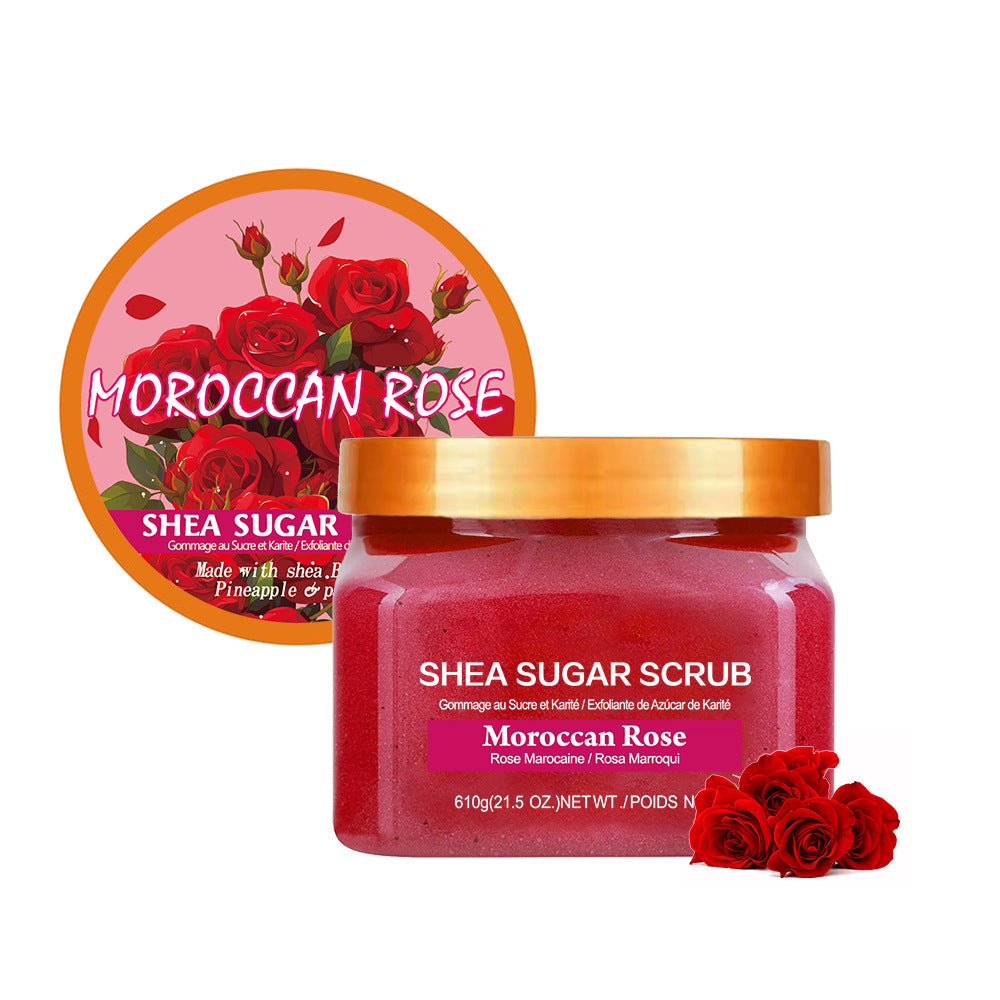 Moisturizing & Skin Lightening Facial Scrub with Exfoliating Sugar - 650g