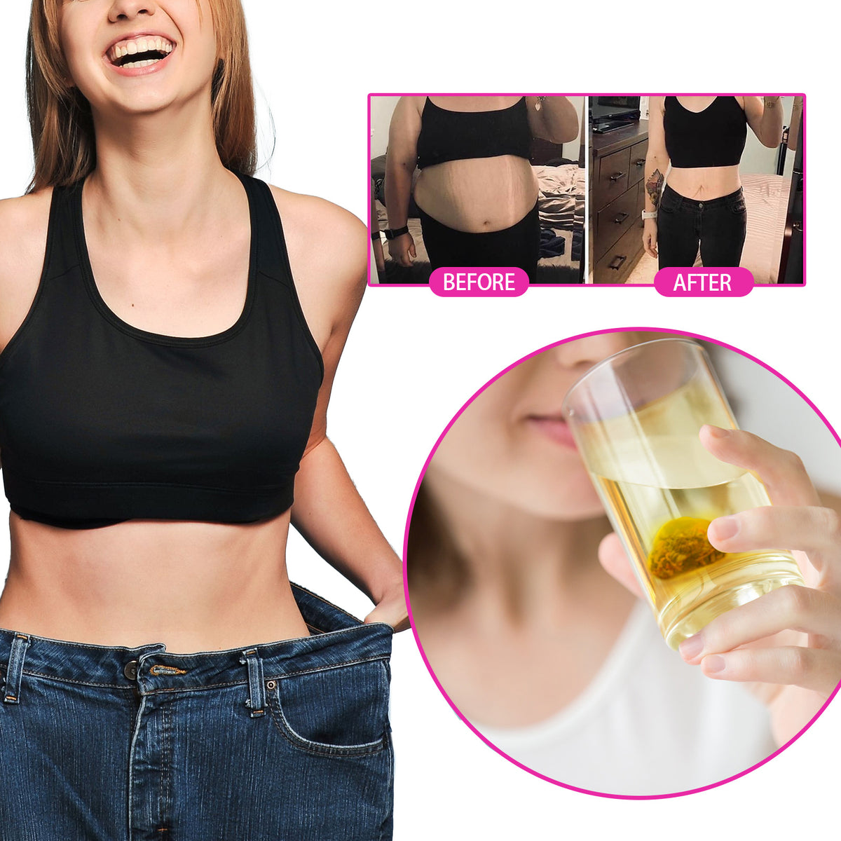 Green Tea Slimming Body Care Kit - 28 Pieces