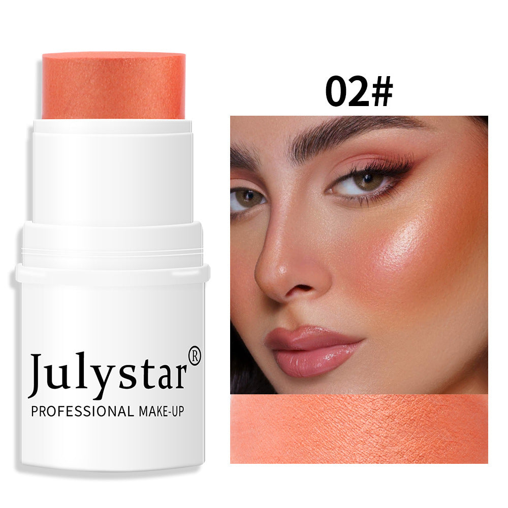 Cream Blush Stick - Long-Lasting Matte & Pearl Face Makeup