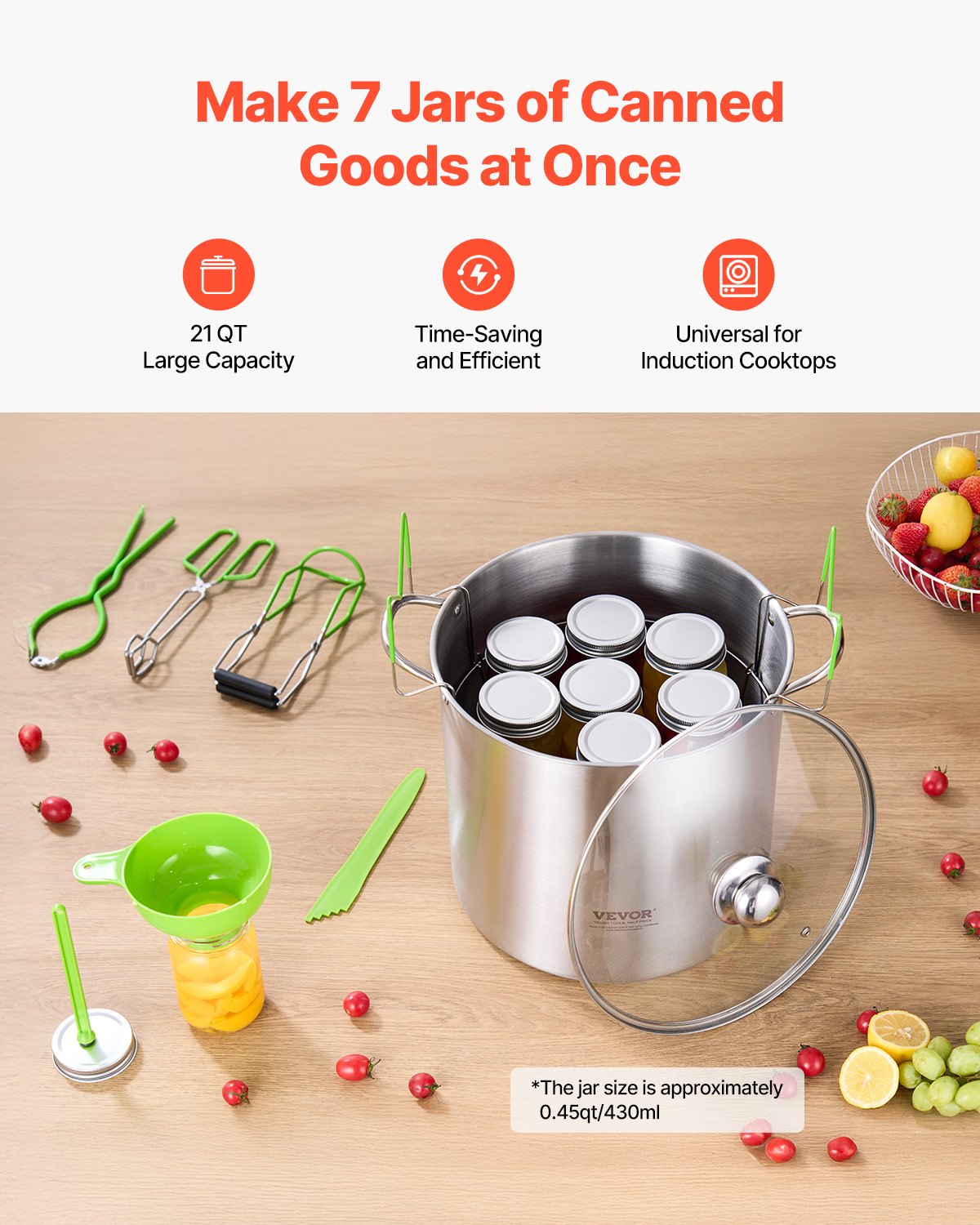 9-Piece Stainless Steel Canning Supplies Starter Kit
