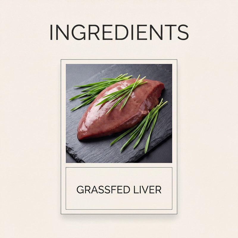 Grass-Fed Bovine Liver Capsules - 60 Count