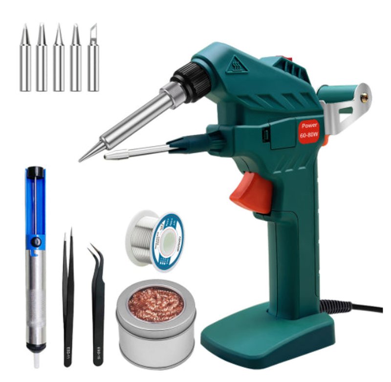 Manual Soldering Gun for Electronics Repair Home Maintenance