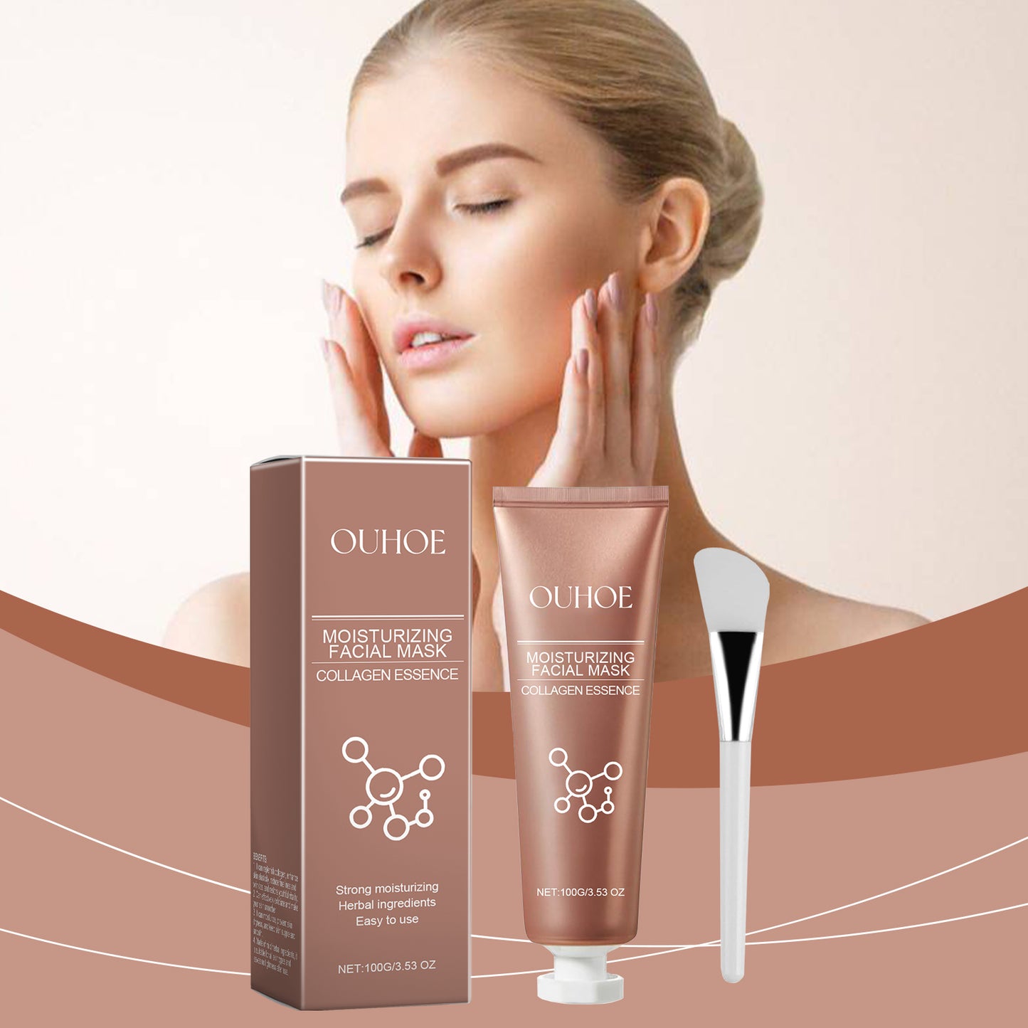 Collagen Peel-Off Face Mask - Moisturizing & Pore Purifying Treatment