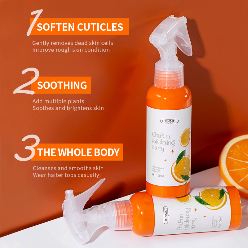 Gentle Exfoliating Body Spray with Natural Plant Extracts 100ml