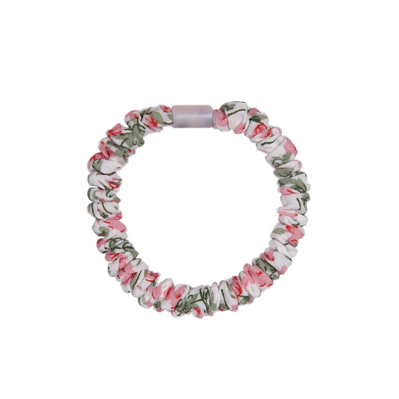 Children's Floral Hair Accessories Rubber Bands Hair Rings - Colorful & Cute
