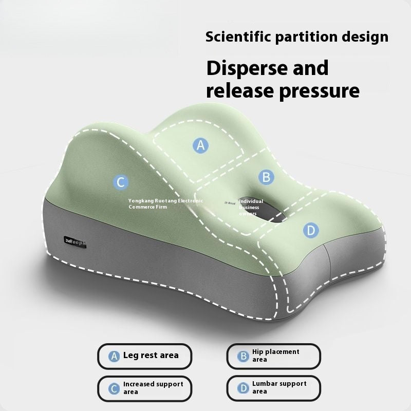 Multifunctional Bedside Cushion - Memory Foam Support Pillow