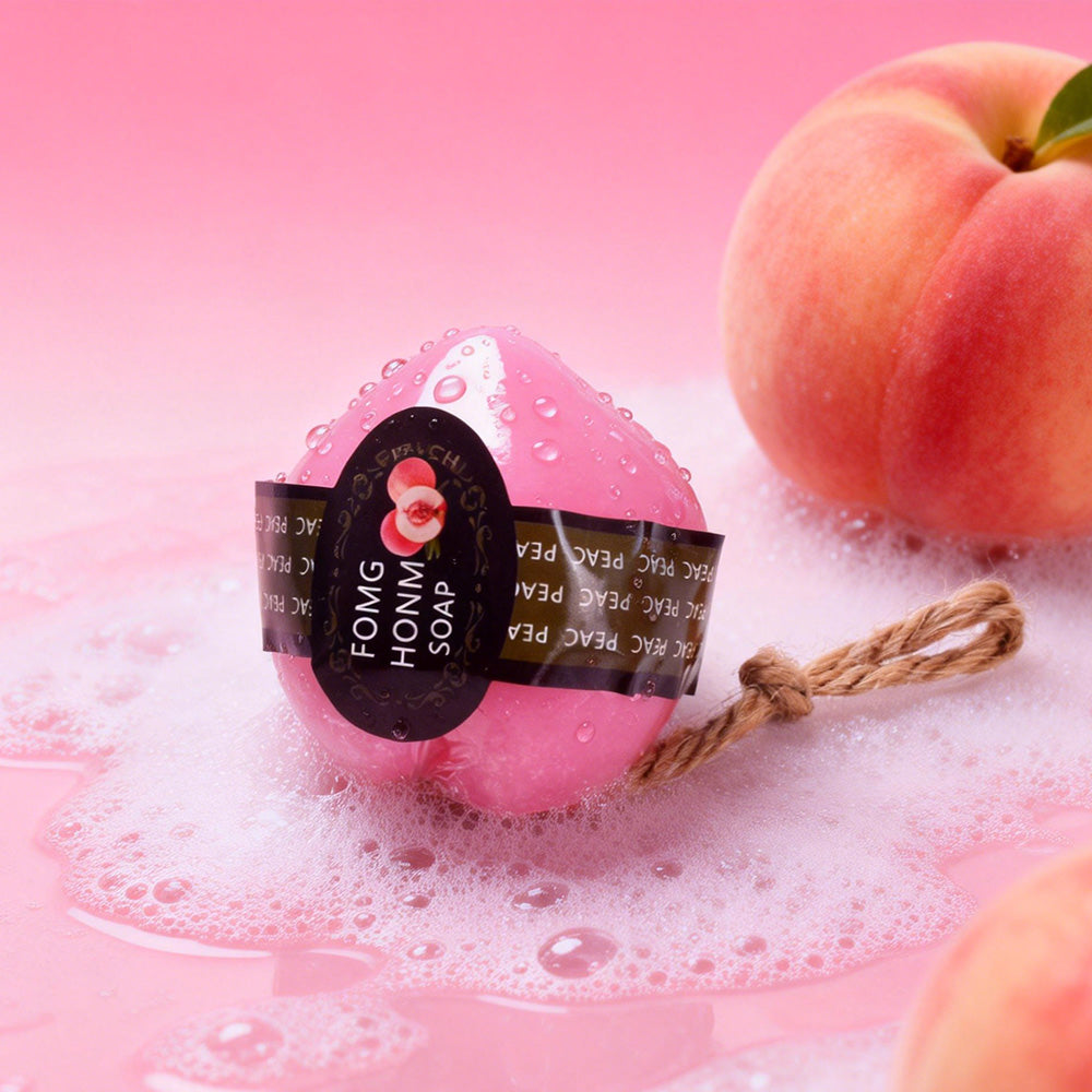 Peach Fruit Bar Soap – 100g