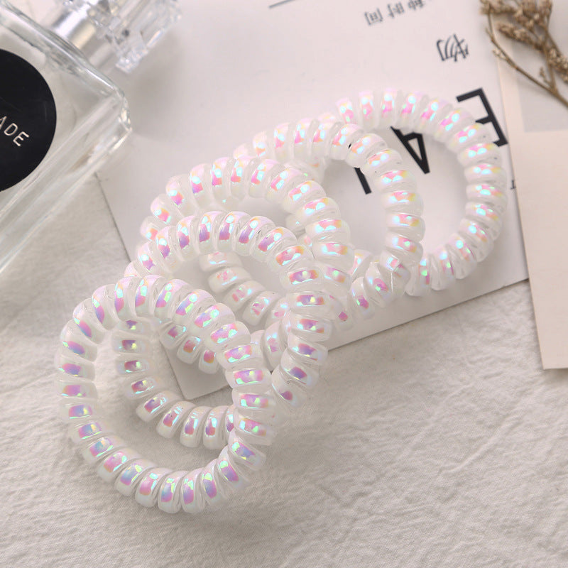 Telephone Line Hair Band - Geometric Style, Colorful Women's Hair Accessories