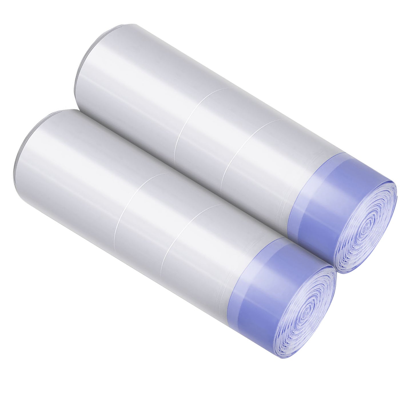 13 Gallon Drawstring Trash Bags HDPE Scented Strong Disposable Small