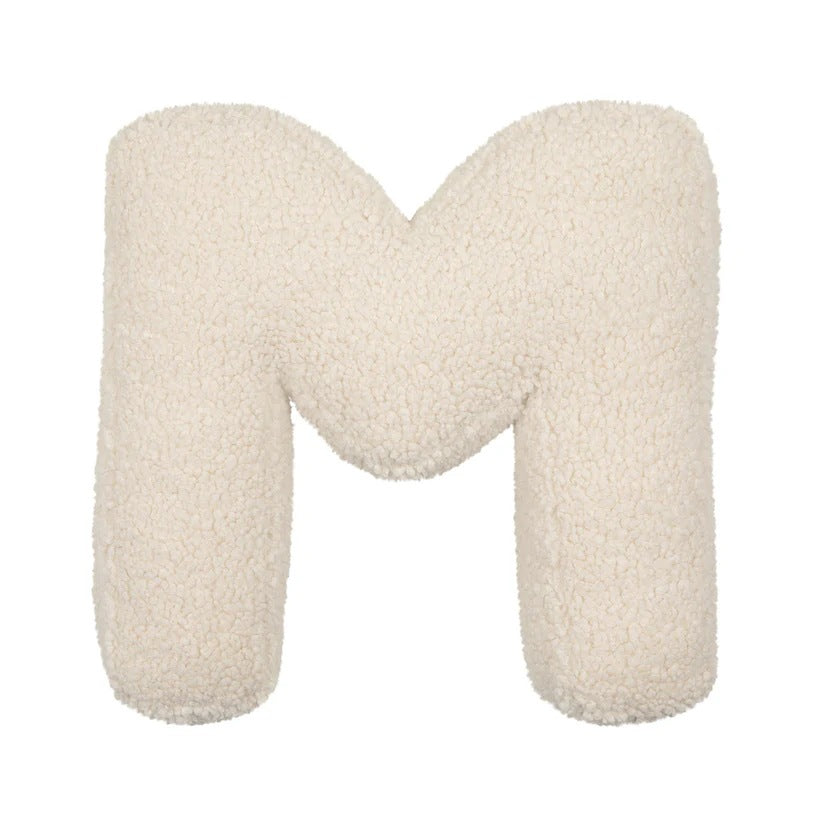 Kids Solid Color Lambswool Pillow Toddler Sleep Cushion Modern Home Decor