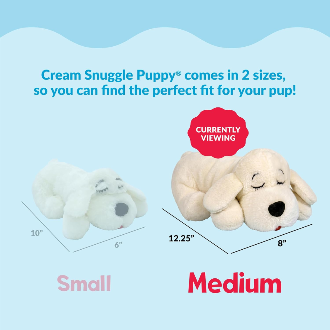 Heartbeat Dog Toy for Puppies with Heat Pack & Real Feel Heartbeat - Calming Sleep Aid & Crate Training Comfort