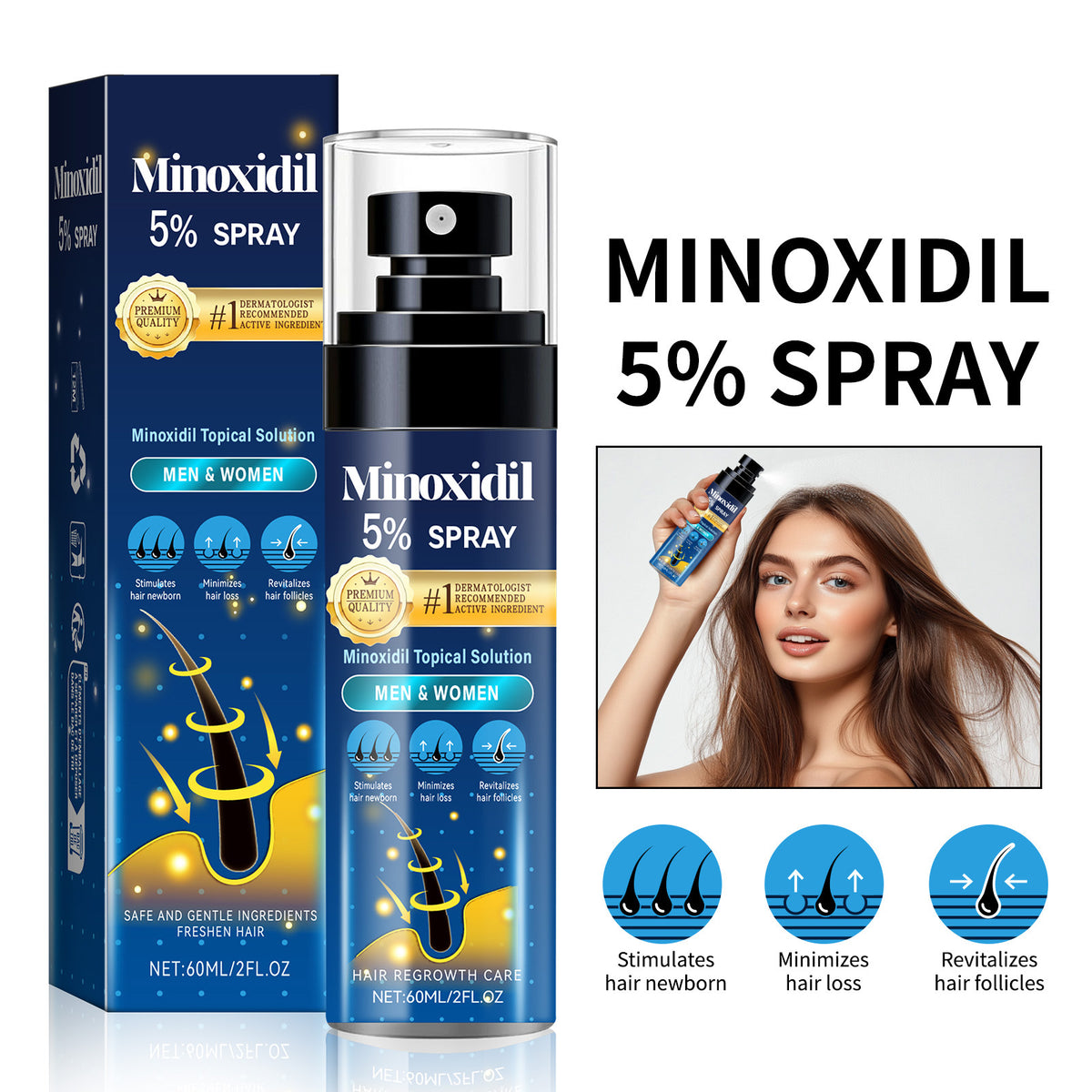 Relieve Hair Thinning And Moisturizing Care Spray
