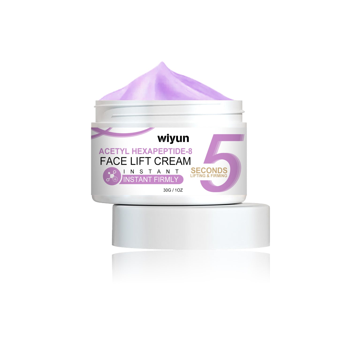 Firming Face Lifting Cream - Anti-Aging Moisturizer with Hyaluronic Acid