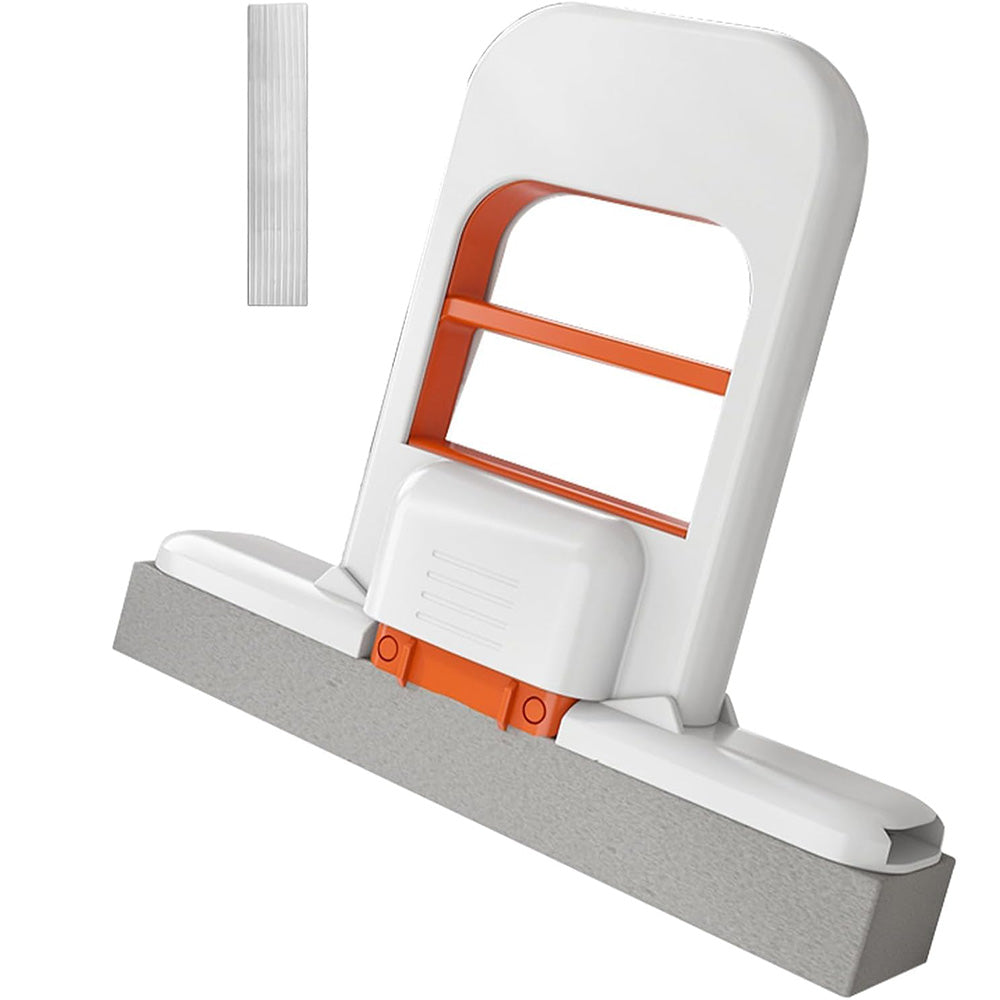 Foldable Water Absorbing Sponge Mop for Bathroom Kitchen Car Cleaning - Multi-Scene, Scratch-Free