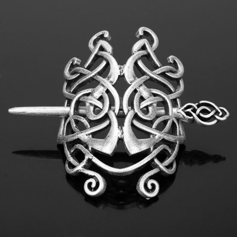 Retro Ethnic Dragon Hairpin for Women
