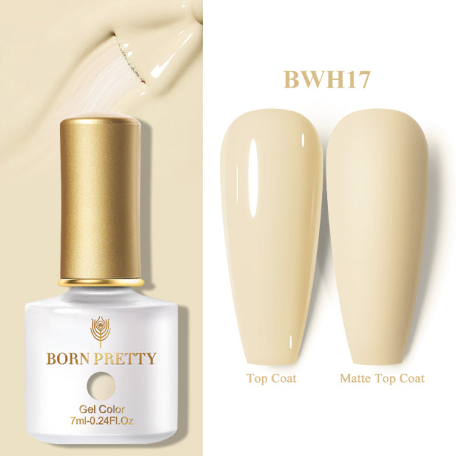 One-Color Gel Nail Polish 7ml - Long-Lasting, Non-Toxic, Professional & Home Use