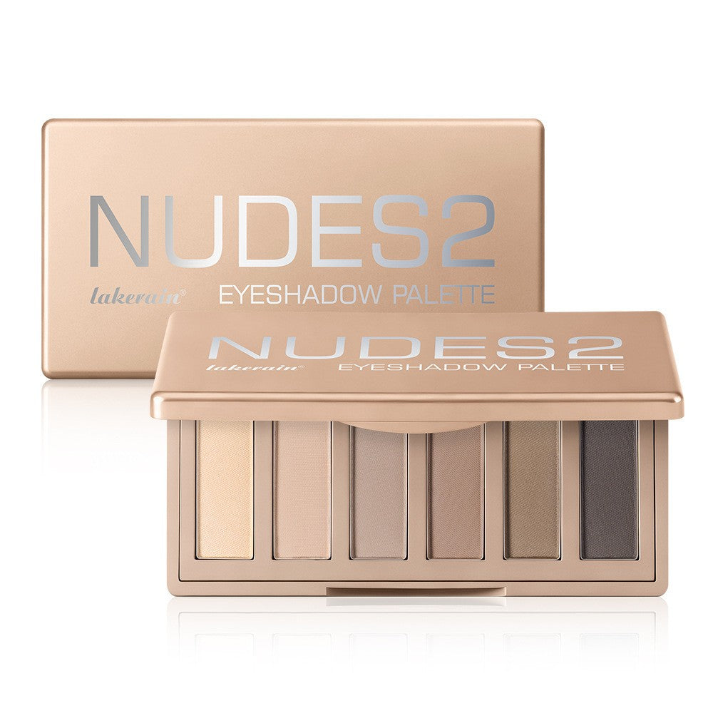 Six-Color Mini Matte Eyeshadow Palette for Natural Makeup