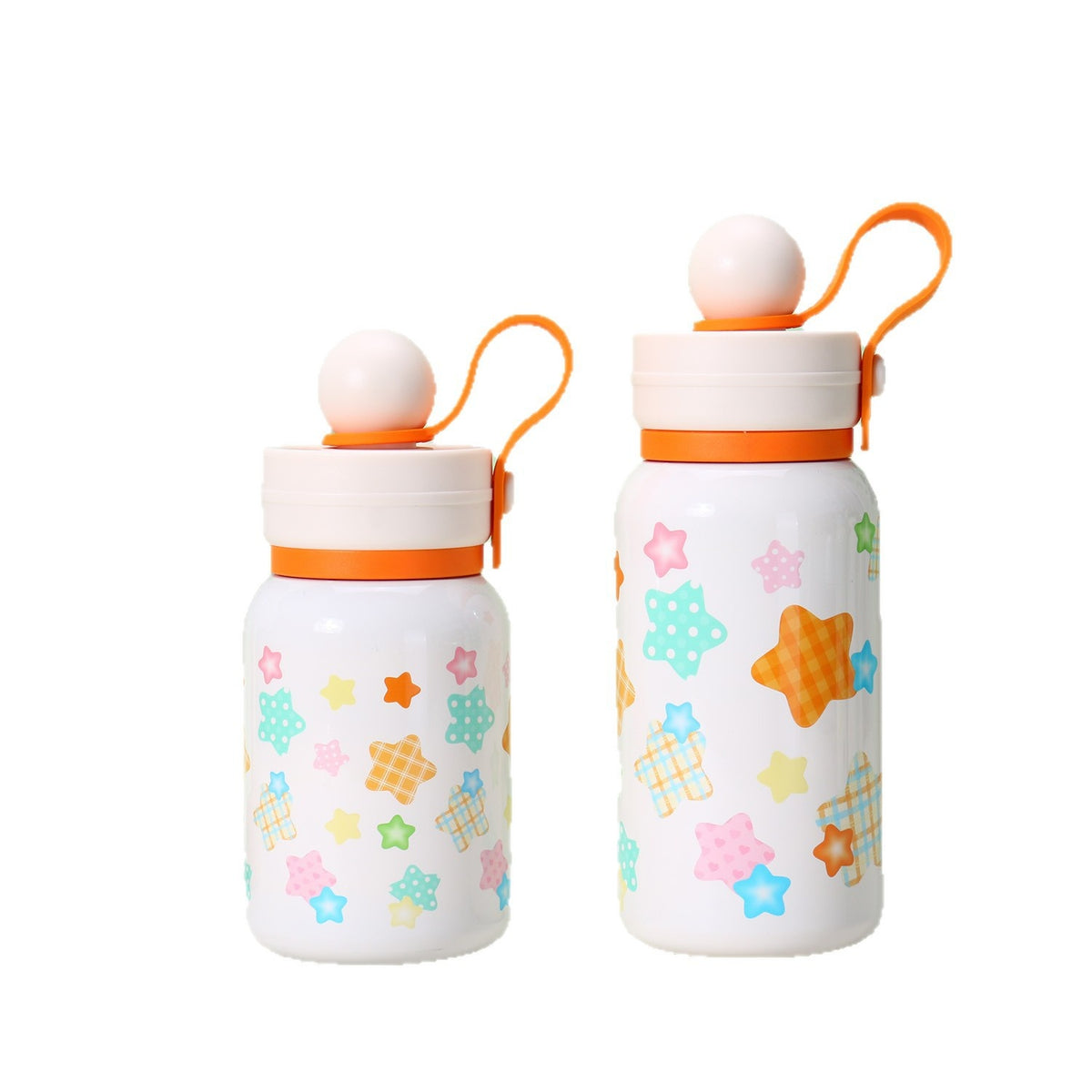 Portable Dual-Use Sports Water Bottle with Stainless Steel Insulation