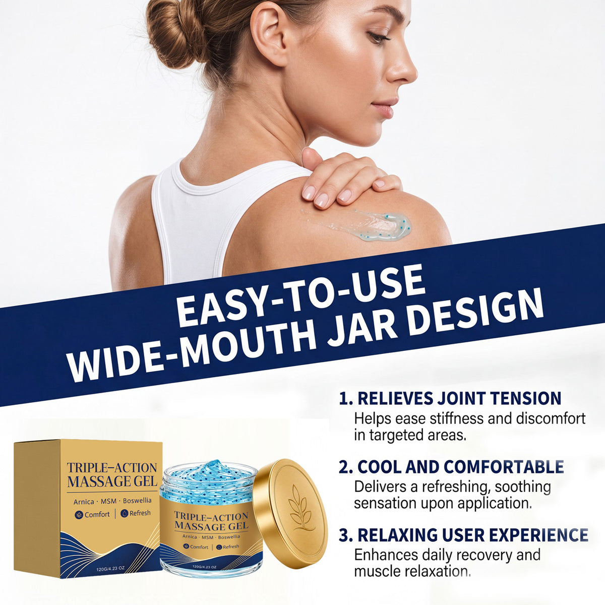 Body & Joint Care Gel – 120G Massage