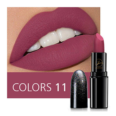 Matte Long-Lasting Lipstick with Moisturizing Formula - Multiple Styles