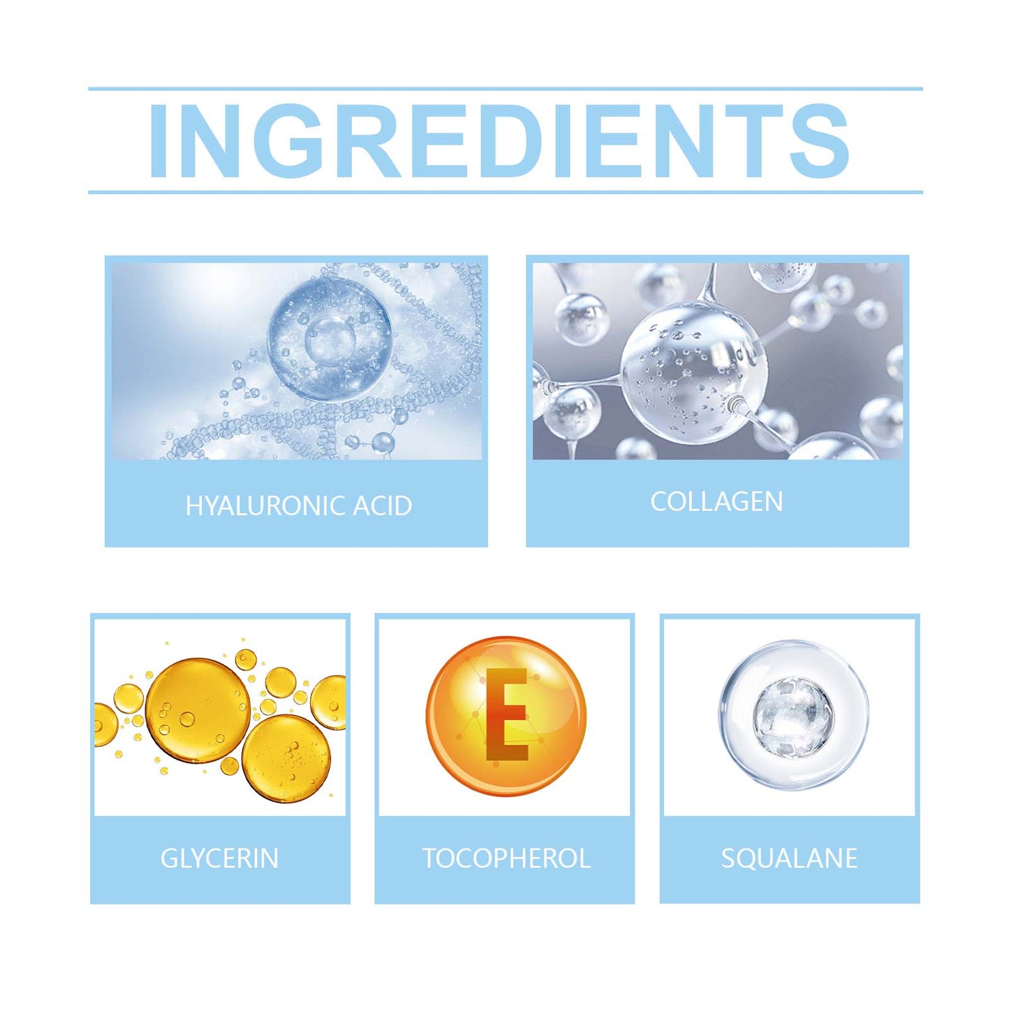 Hyaluronic Acid Hydrating Facial Serum - Disposable Moisturizing Essence